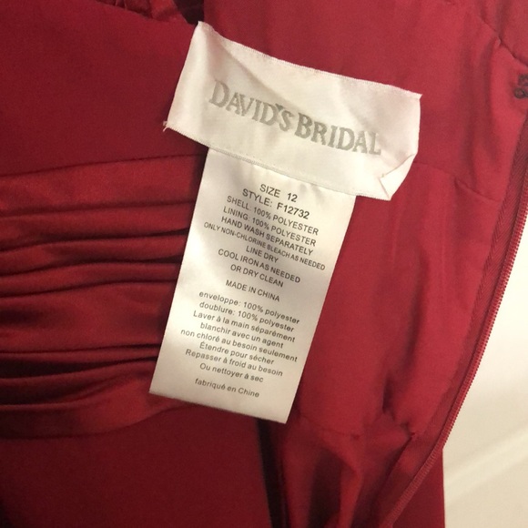 David’s Bridal Bridesmaid Dress (wore once) - Picture 5 of 5